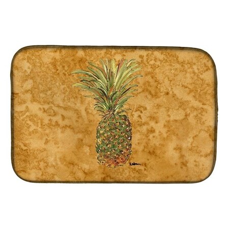 Carolines Treasures 8654DDM Pineapple Dish Drying Mat 8654DDM
